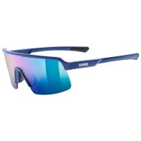 Uvex Dyrt Jr. blue matt/mirror green